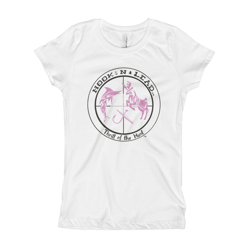 Girl's cotton fitted T-Shirt (5 Colors)