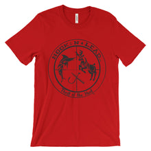 100% cotton T-shirt with black logo (14 colors)