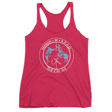 Women's triblend racer back tank top (14 colors)