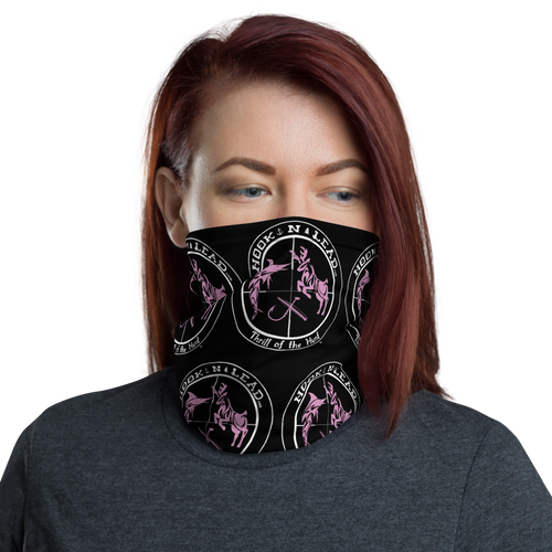 Face Covering Pink Print