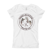 Girl's cotton fitted T-Shirt (8 Colors)