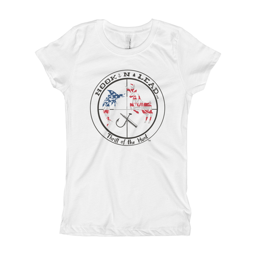 Girl's cotton fitted T-Shirt (6 colors)
