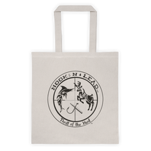 Canvas Tote bag with Black print