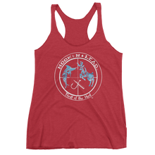 Women's triblend racer back tank top (14 colors)