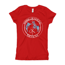 Girl's cotton fitted T-Shirt (10 Colors)