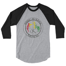 Soft Poly-cotton blend 3/4 sleeve raglan shirt (6 colors)
