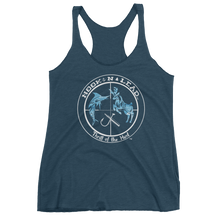 Women's triblend racer back tank top (14 colors)