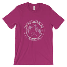 HOOKNLEAD.com offers woman a short sleeve t shirt for outdoors man that hunt fish in pink print