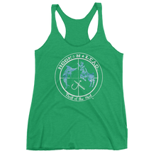 Women's triblend racer back tank top (14 colors)