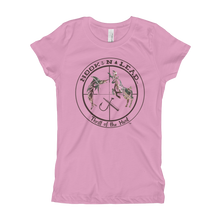 Girl's cotton fitted T-Shirt (8 Colors)