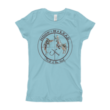 Girl's cotton fitted T-Shirt (8 Colors)