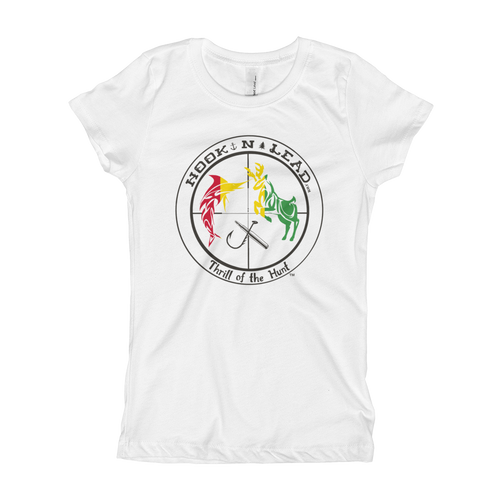 Girl's cotton fitted T-Shirt (7 Colors)