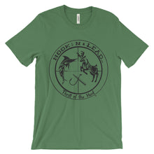 100% cotton T-shirt with black logo (14 colors)