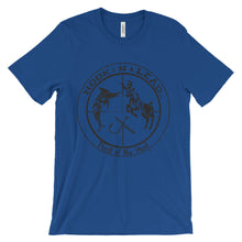 100% cotton T-shirt with black logo (14 colors)
