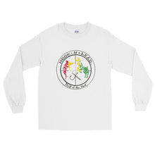 HOOKNLEAD.com offers men and woman a long sleeve t shirt for outdoors man that hunt fish in rasta print