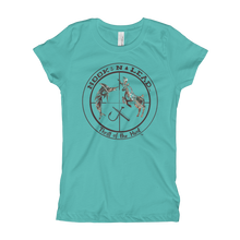 Girl's cotton fitted T-Shirt (8 Colors)