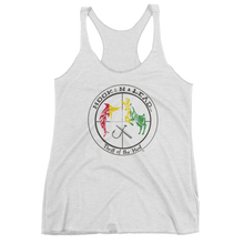 Women's triblend racer back tank top (4 colors)