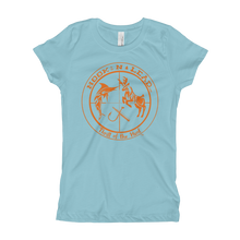 Girl's cotton fitted T-Shirt (10 Colors)
