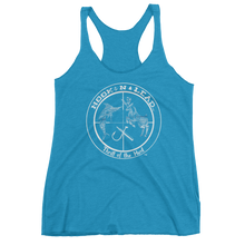 Women's triblend racer back tank top (14 colors)