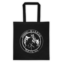 Canvas Tote bag with White print