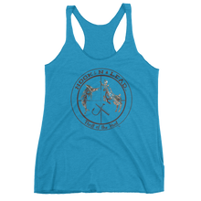 Women's triblend racer back tank top (6 colors)