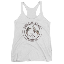 Women's triblend racer back tank top (6 colors)