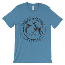 100% cotton T-shirt with black logo (14 colors)