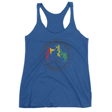 Women's triblend racer back tank top (4 colors)