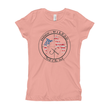 Girl's cotton fitted T-Shirt (6 colors)