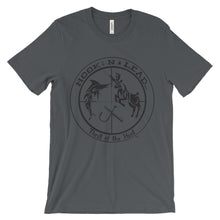 100% cotton T-shirt with black logo (14 colors)