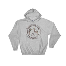 Cotton blend hooded sweatshirt with double-lined hood (4 colors)